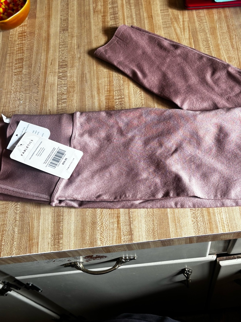 Fabletics Women's Dusty Mauve Stretch Jeggings